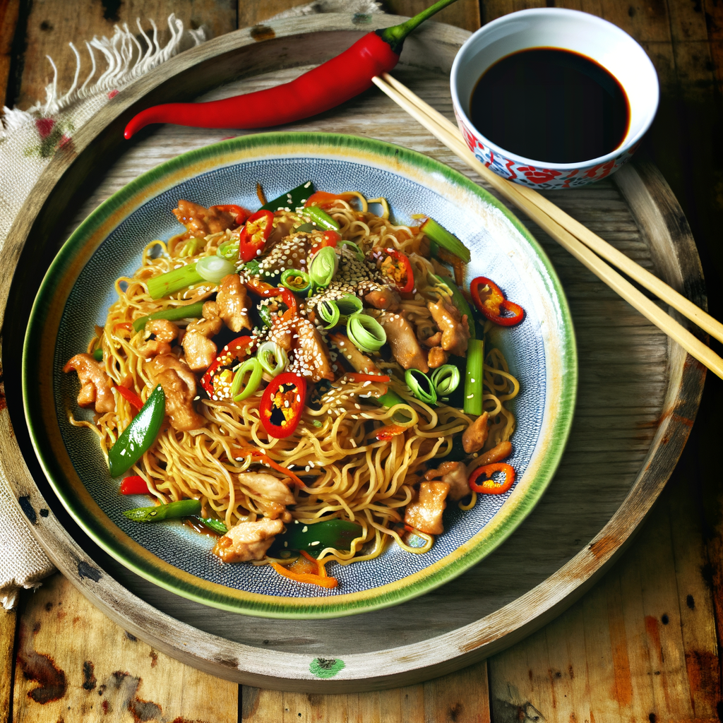 Einfaches Rezept für gebratene Asia-Nudeln – Schnell und Lecker