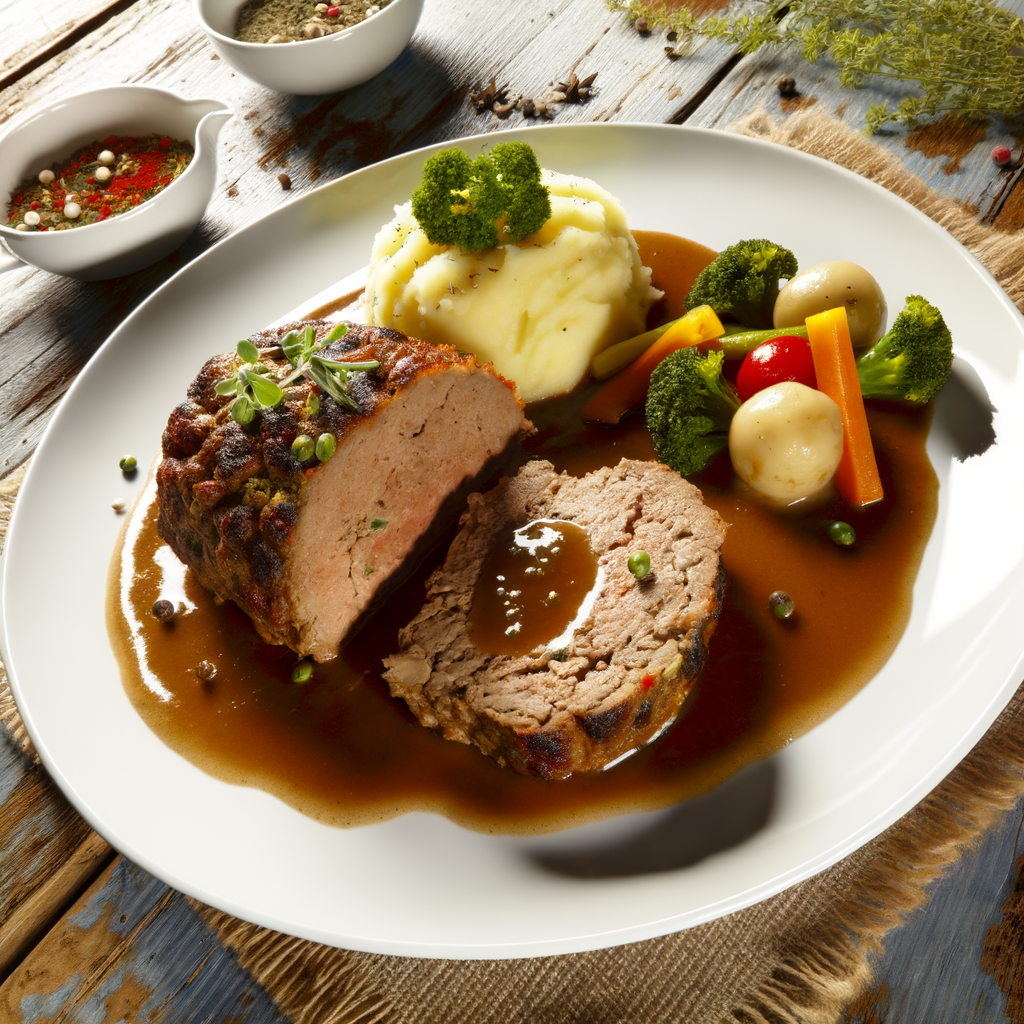 Perfektes Hackbraten Rezept mit leckerer Soße: Schritt-für-Schritt-Anleitung