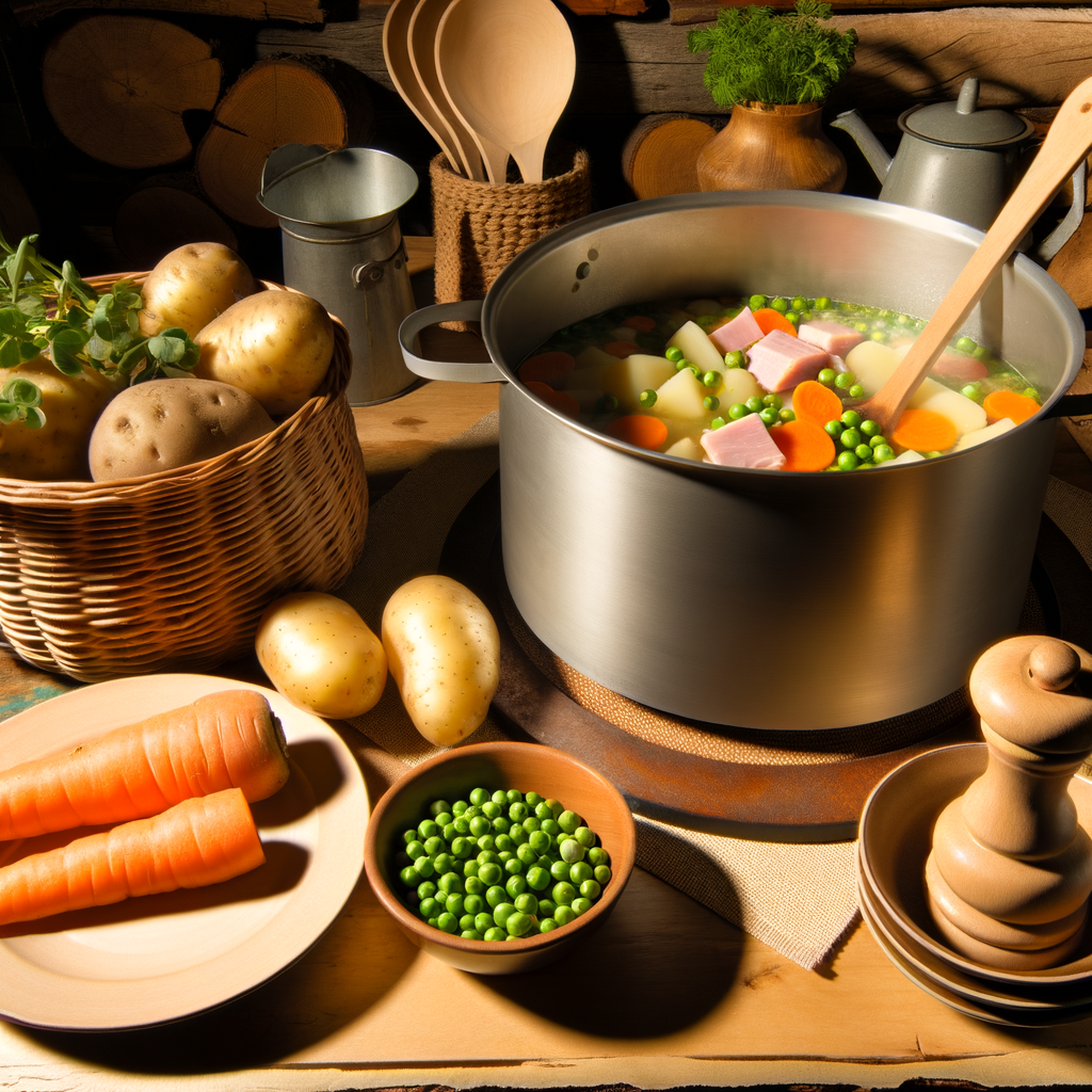 Erbseneintopf Rezept: Einfaches und Leckeres Hausmannskost Gericht