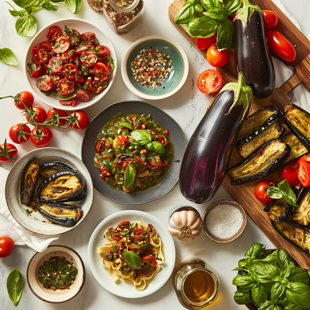 Einfache und leckere Auberginen Rezepte für jeden Tag