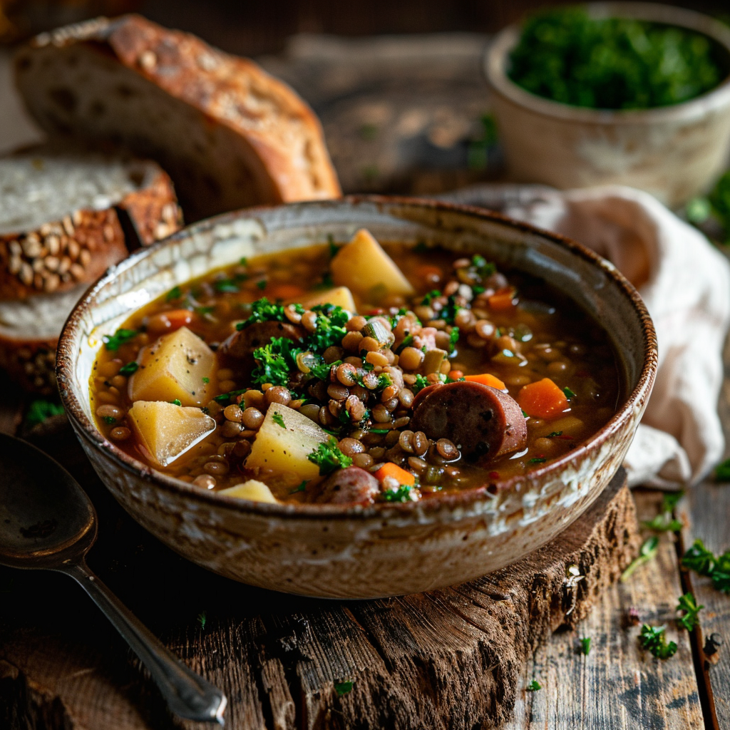 Klassische Linsensuppe Rezept: Einfach, Lecker und Schnell gemacht
