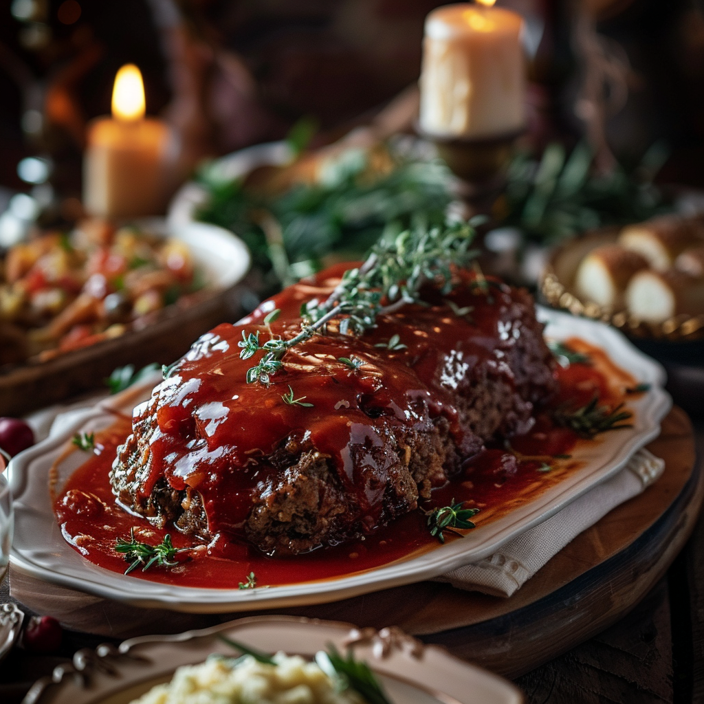 Das beste Hackbraten-Rezept mit leckerer Soße