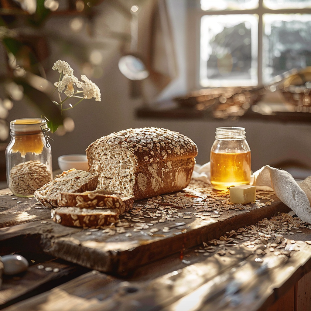 Einfaches und leckeres Haferbrot: Rezept für gesundes Backen