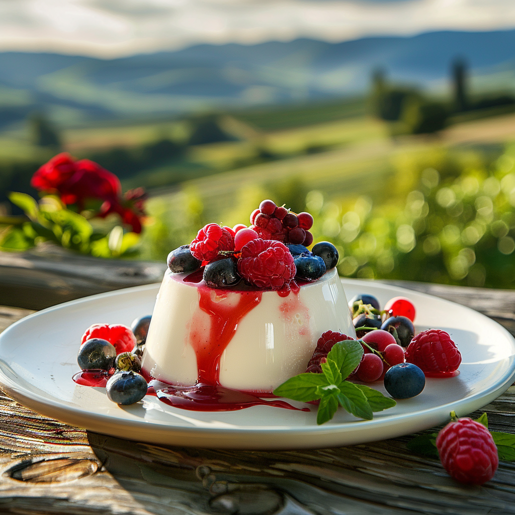 Authentisches Italienisches Panna Cotta Rezept für Feinschmecker