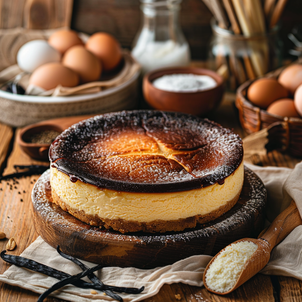 San Sebastian Cheesecake Rezept: Original Basque Dessert Selber Backen