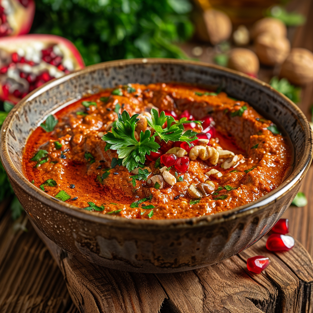 Authentisches Muhammara Rezept: Einfaches und Leckeres Paprika-Walnuss-Dip