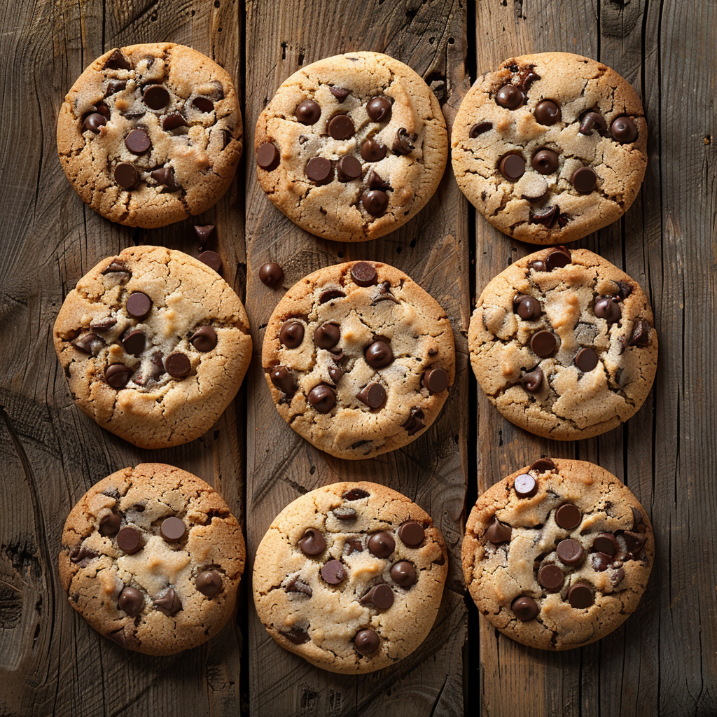 Perfektes Rezept für Amerikanische Cookies: Knusprig & Lecker