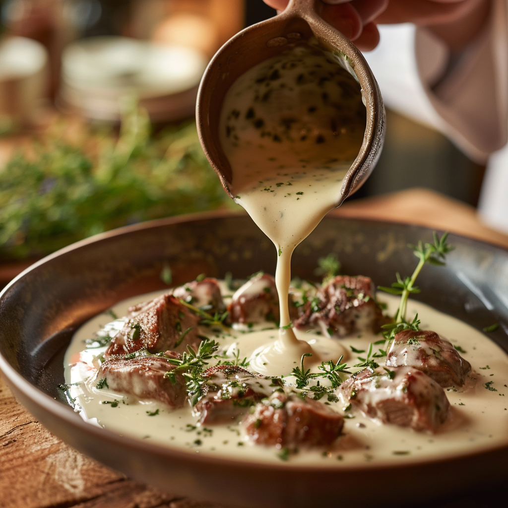 Rahmsauce Rezept: So gelingt dir die perfekte Soße