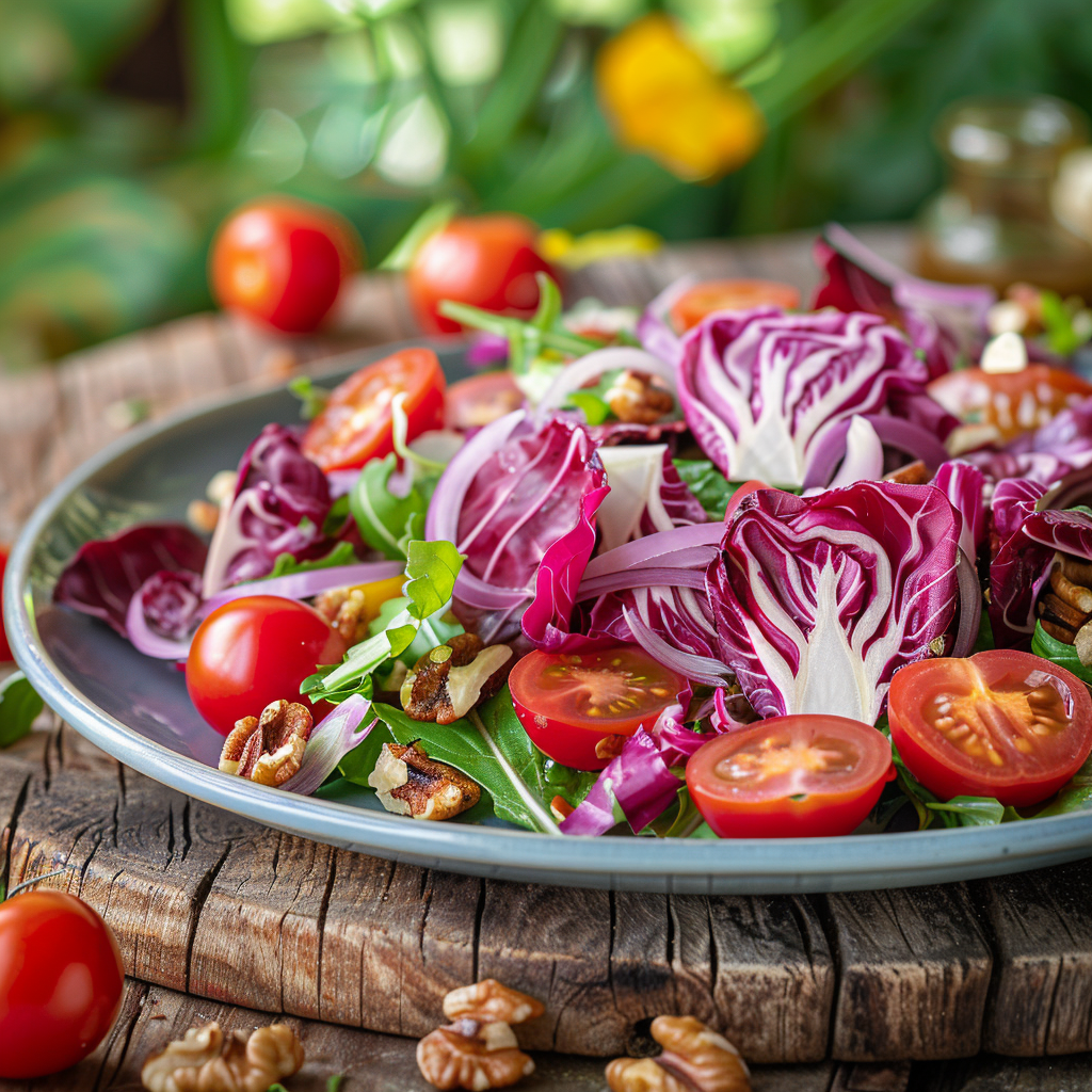 Einfaches Rezept für Radicchio Salat: Gesund und Lecker