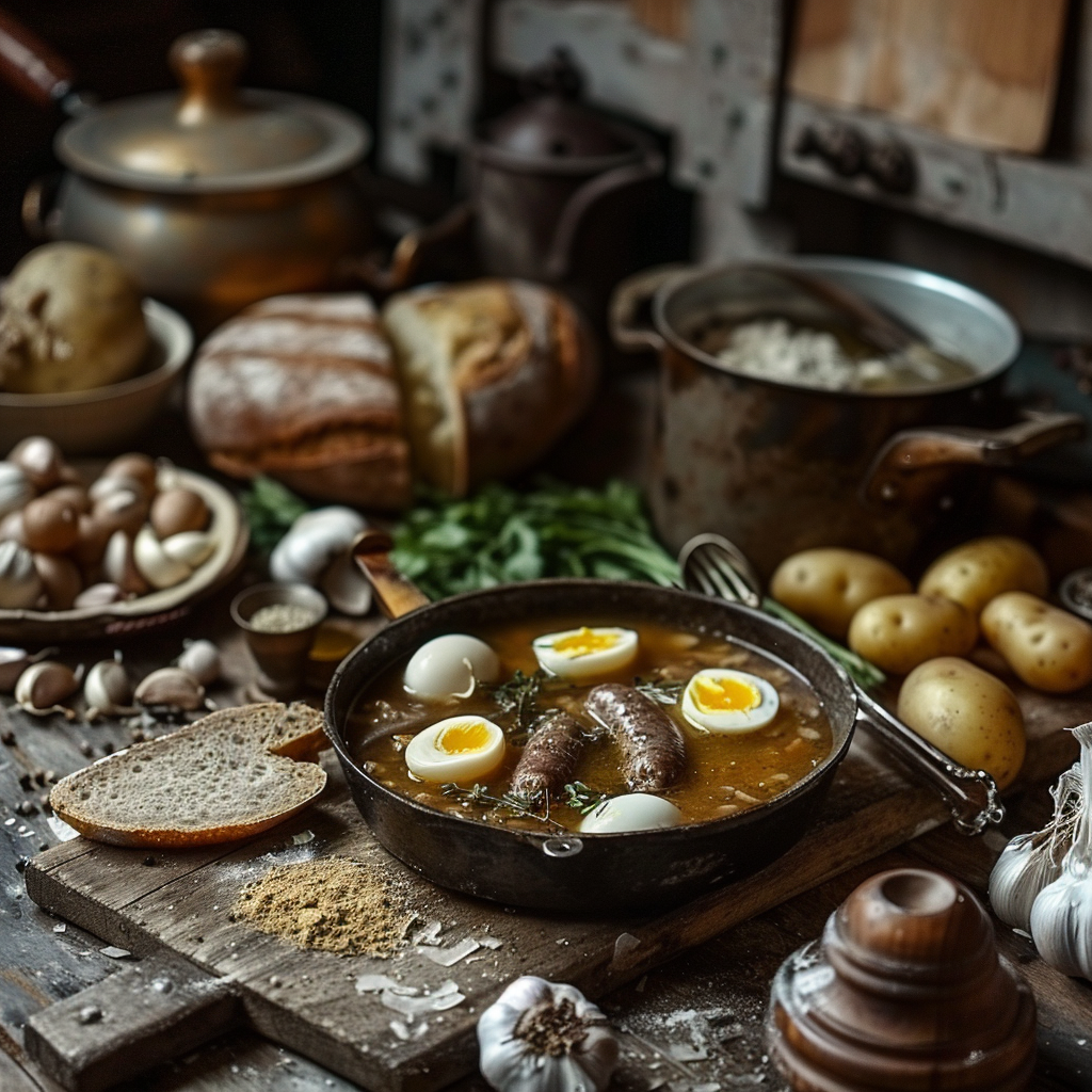 Das beste Zurek Rezept: Traditionelle polnische Sauermehlsuppe zubereiten