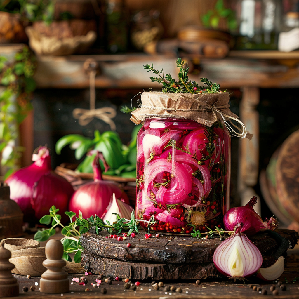 Rezept für eingelegte Zwiebeln - Einfach und Lecker zubereitet