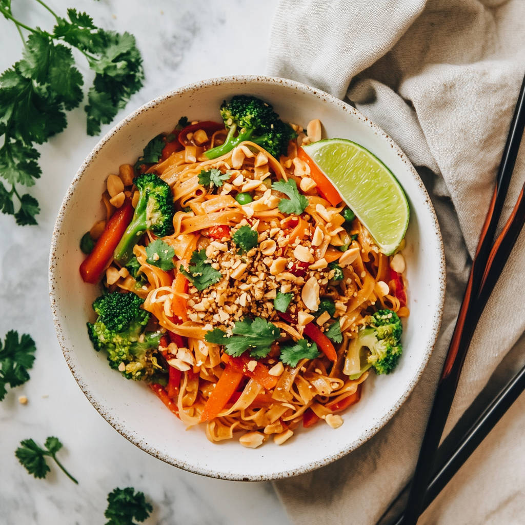 Vegetarisches Pad Thai: Einfaches Rezept für jeden Tag