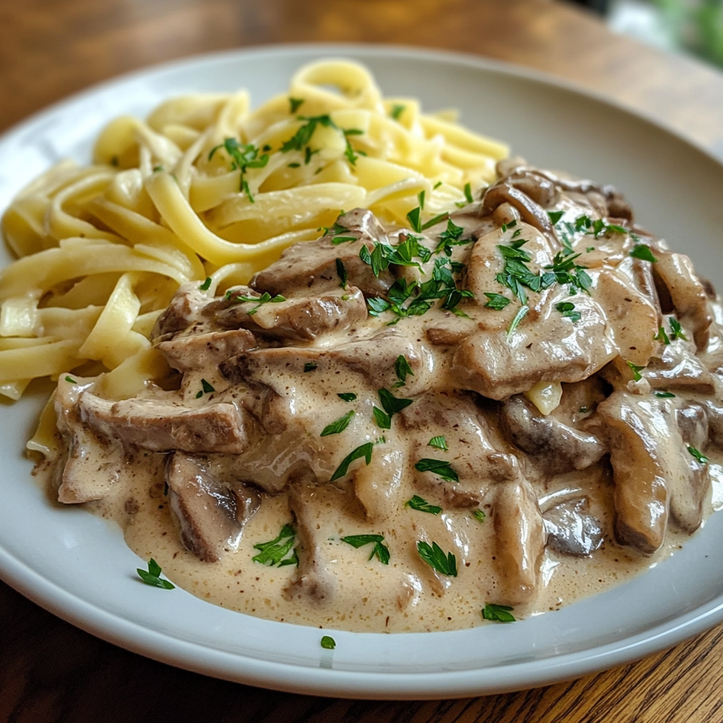 Leckeres Geschnetzeltes Stroganoff Rezept: Einfach und Schnell Zubereitet