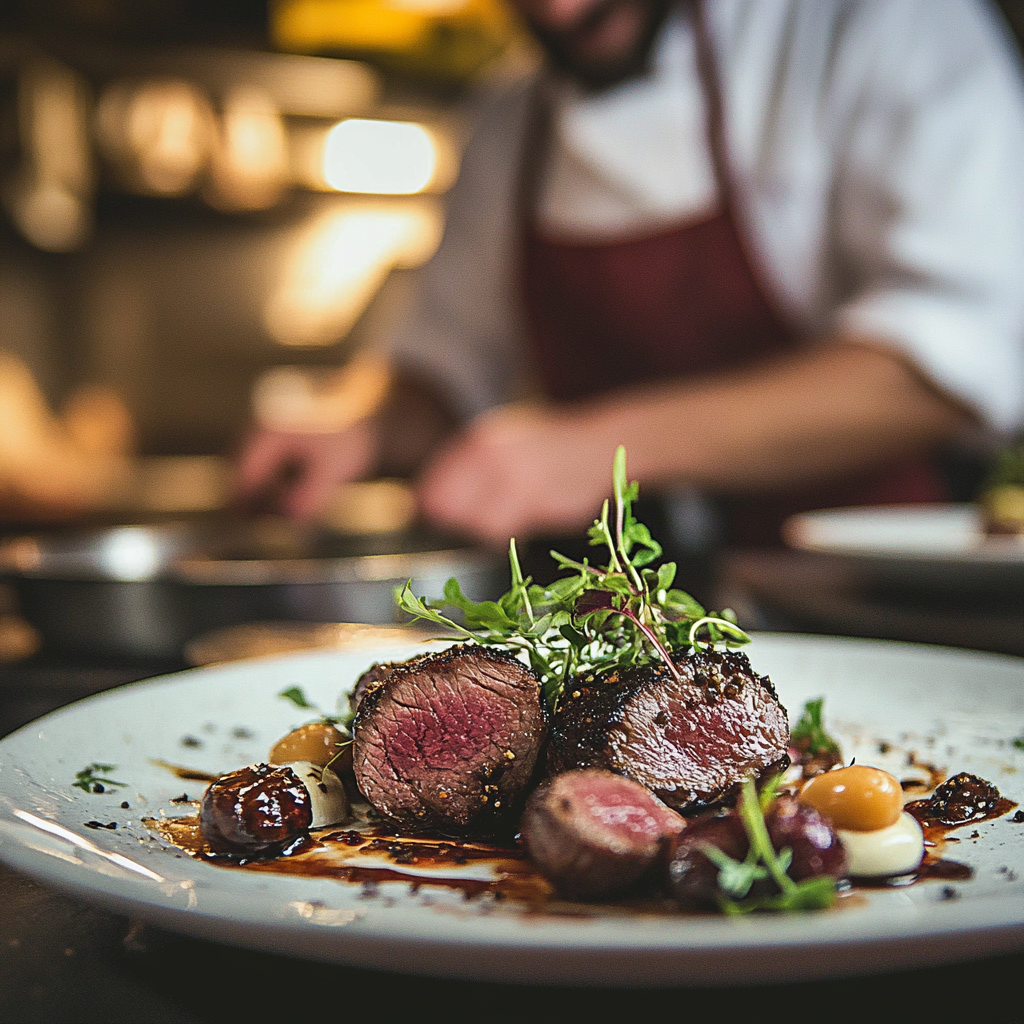 Traditionelles Rehrücken Rezept am Knochen für Feinschmecker
