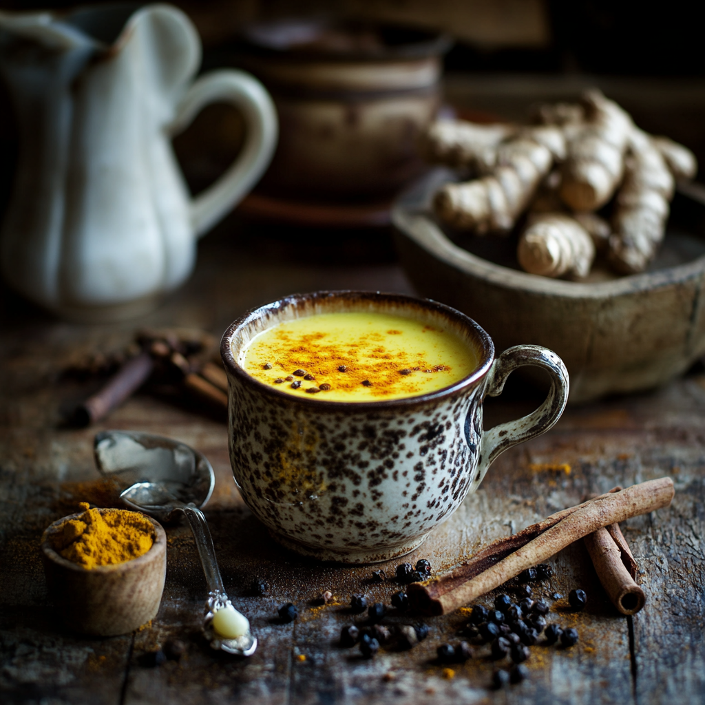 Das beste Goldene Milch Pulver Rezept für deine Gesundheit