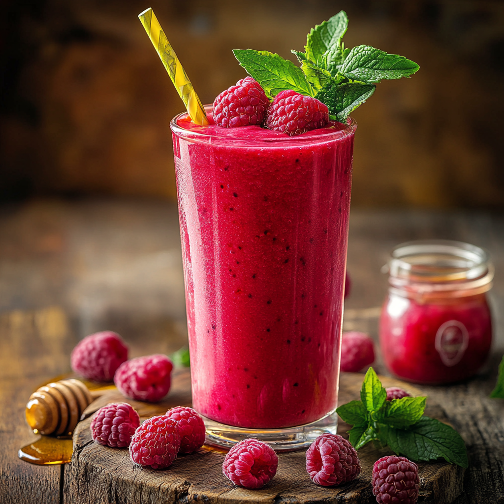 Leckeres Himbeer-Smoothie Rezept - Erfrischend und Gesund
