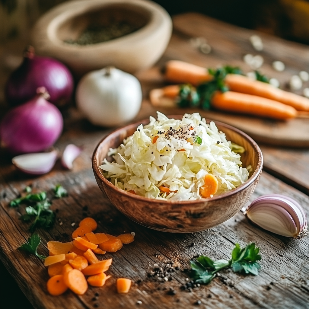 Original Bayrischer Krautsalat: Traditionelles Rezept zum Nachmachen