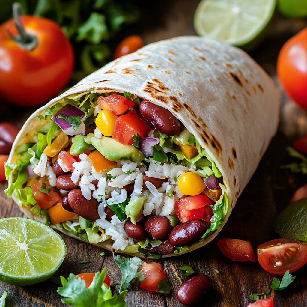 Vegetarisches Burrito Rezept: Einfach und Lecker für Jeden Tag