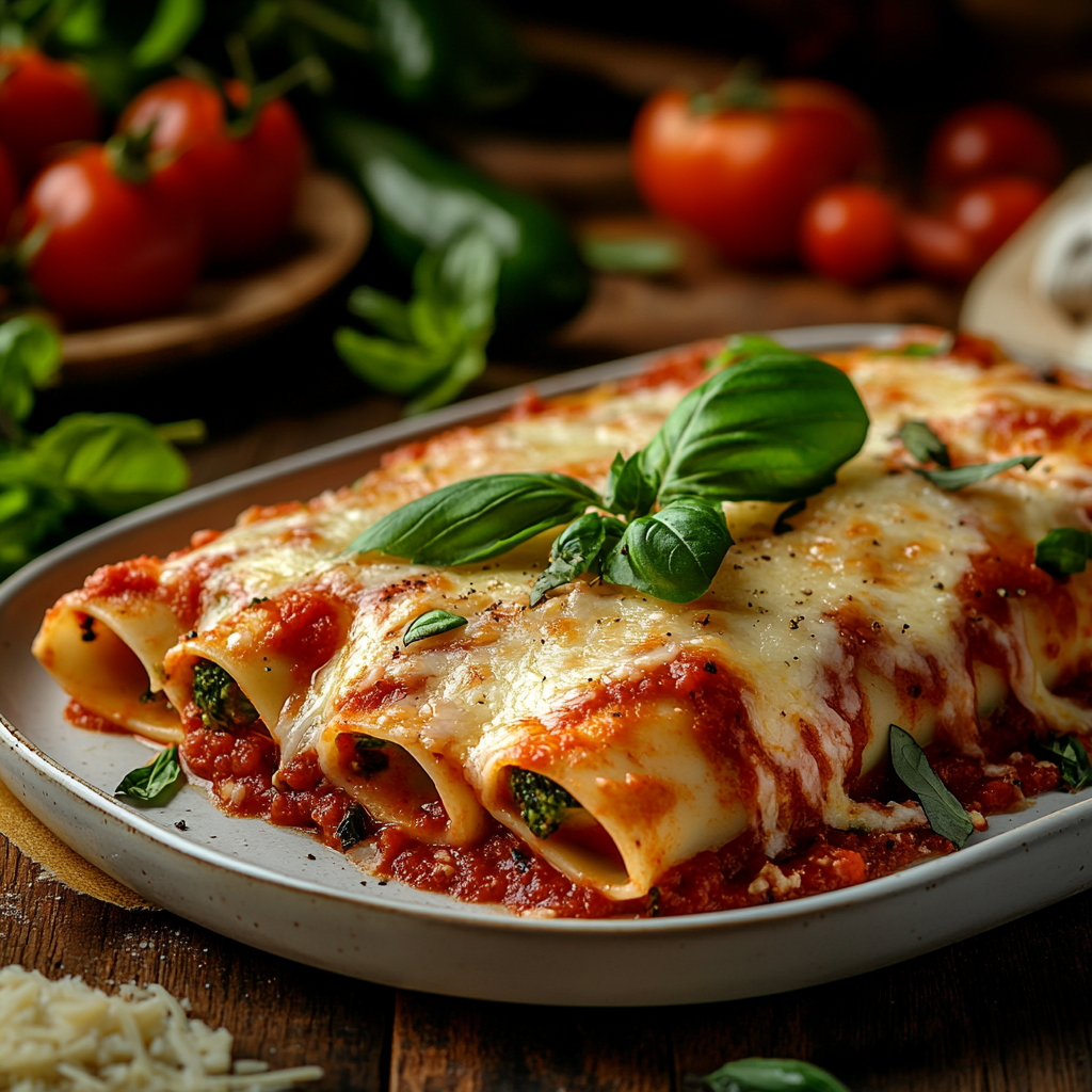 Vegetarische Cannelloni: Einfaches Rezept für leckeres Abendessen