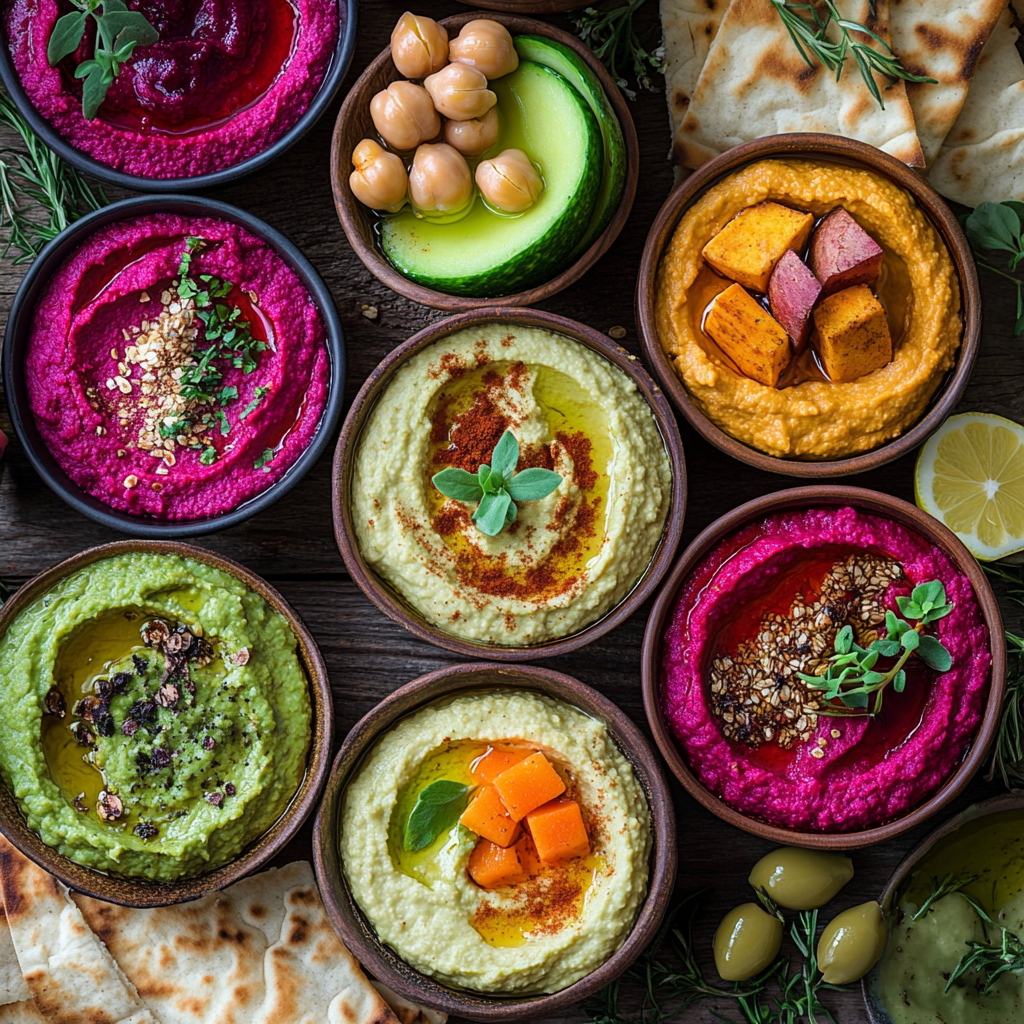 Köstliche Hummus Rezeptvariationen: Kreative Ideen für jede Gelegenheit