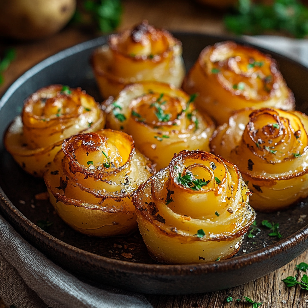 Perfektes Kartoffelrosen Rezept: Einfache Anleitung für beeindruckende Beilage