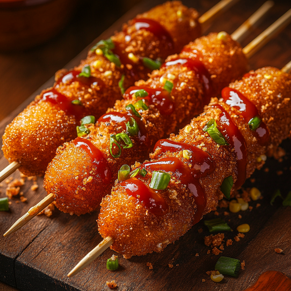 Leckere Koreanische Corn Dogs: Einfaches Rezept zum Selbermachen