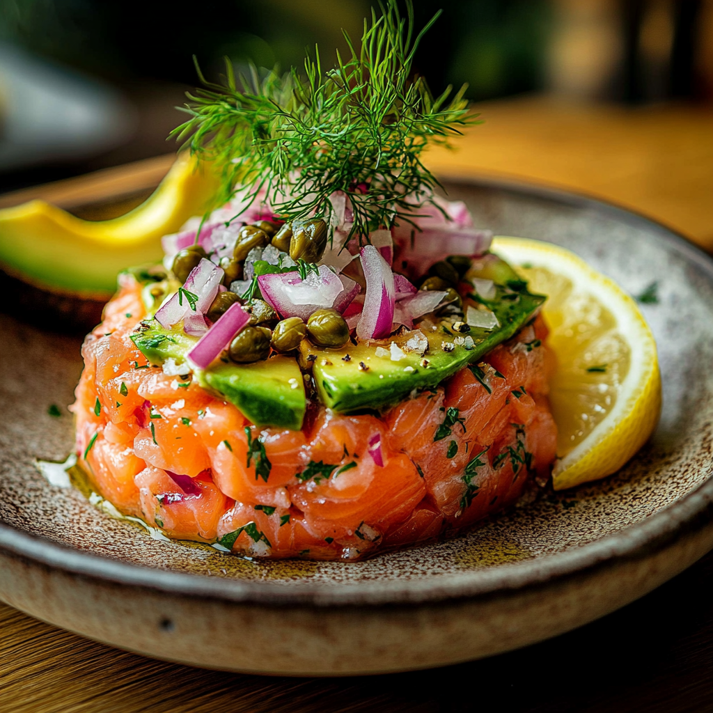 Lachs Tatar Rezept: Einfaches und Leckeres Rezept zum Selbermachen