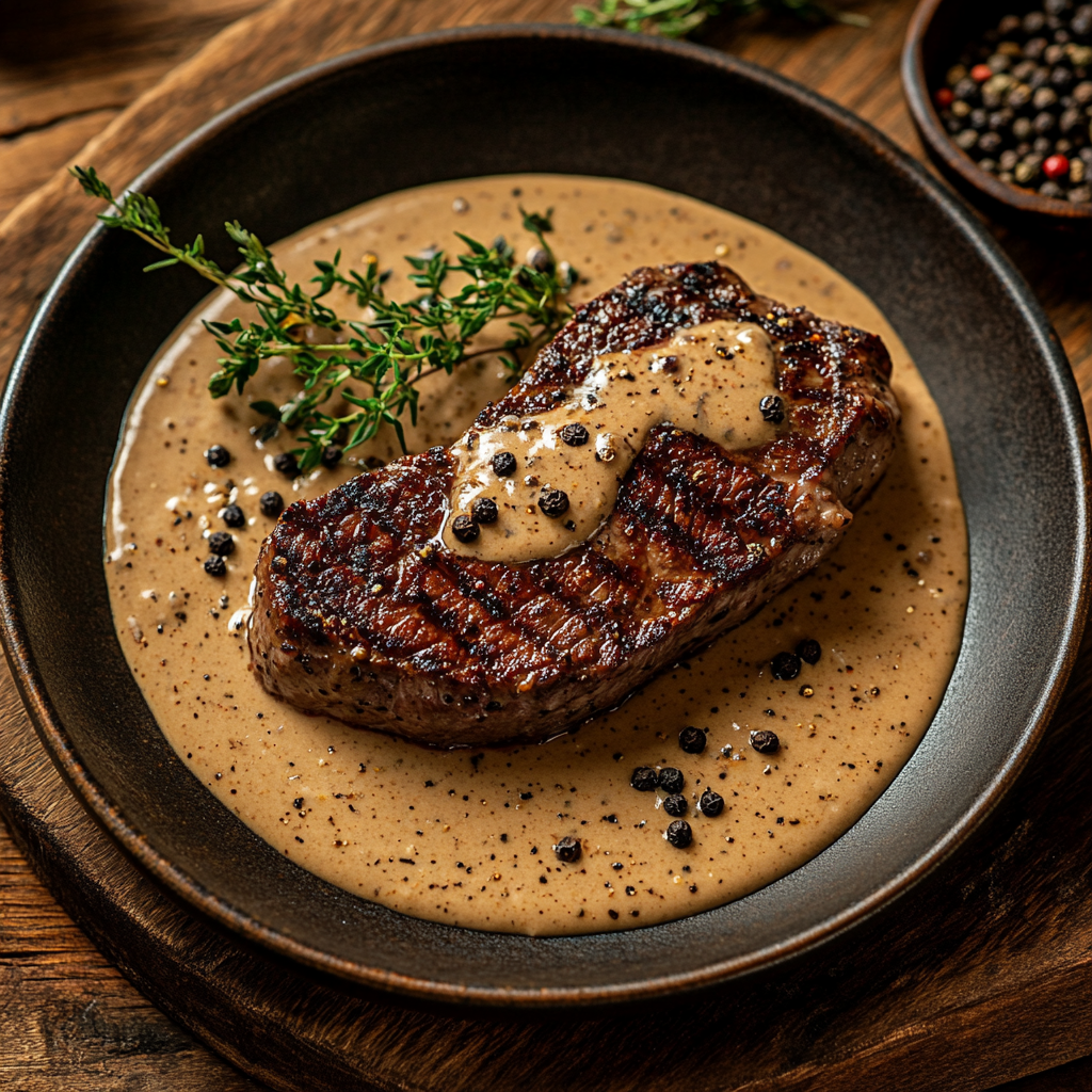 Schnelles und einfaches Pfeffersaucen Rezept für jeden Anlass