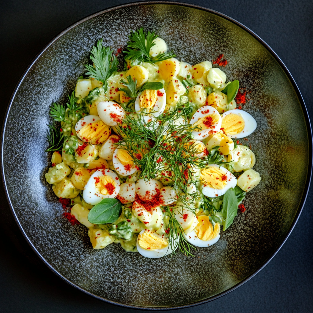 Gesundes Eiersalat-Rezept ohne Mayonnaise – Einfach und Lecker