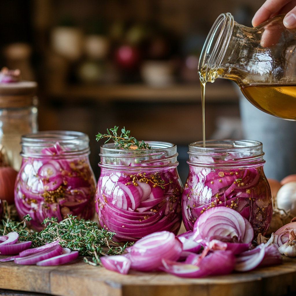 Eingelegte Zwiebeln selber machen – Einfaches Rezept