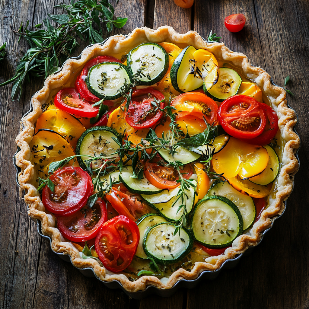 Einfaches Gemüsewähe Rezept – Leckere und Gesunde Gemüse-Torte