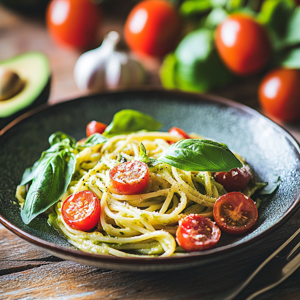 Leckeres und einfaches Avocado Pasta Rezept