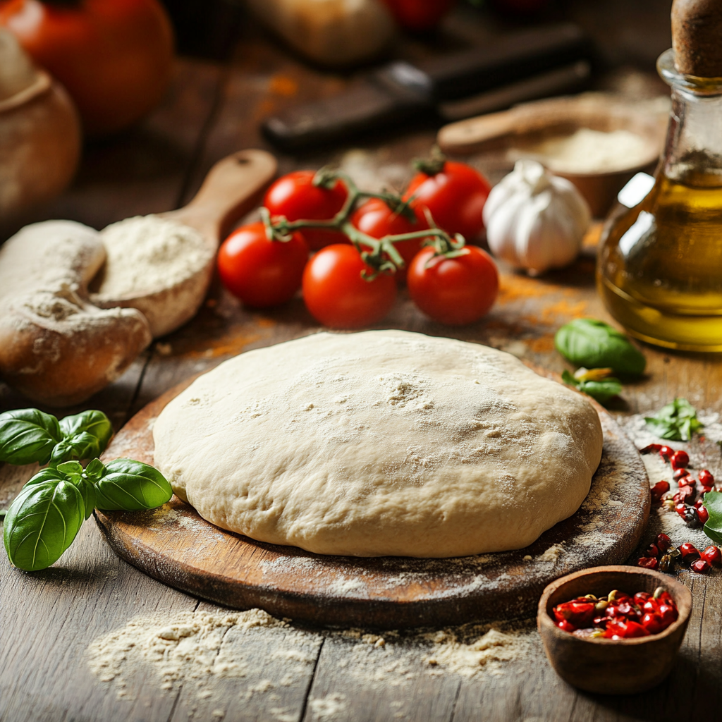Leckeres glutenfreies Pizzateig Rezept für Zuhause