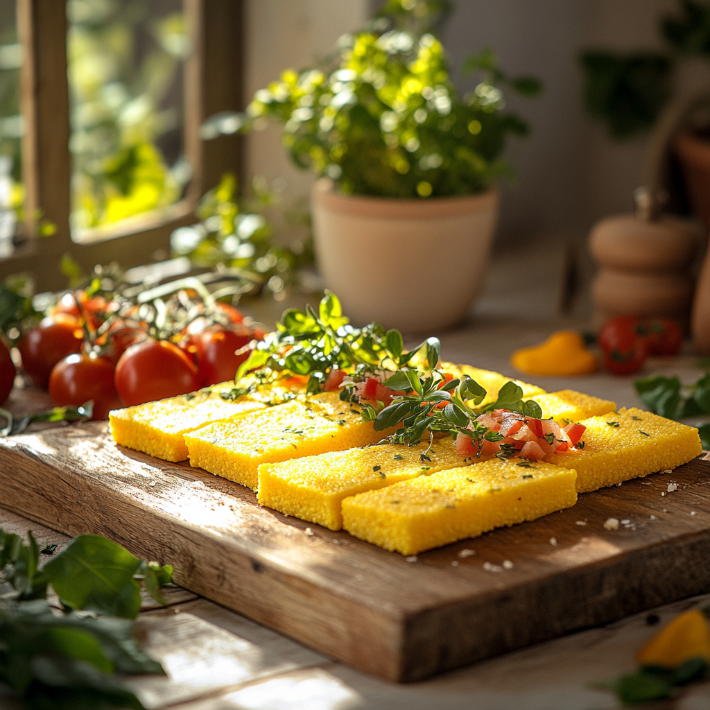 Leckere und einfache Polentaschnitten: Schritt-für-Schritt Rezept