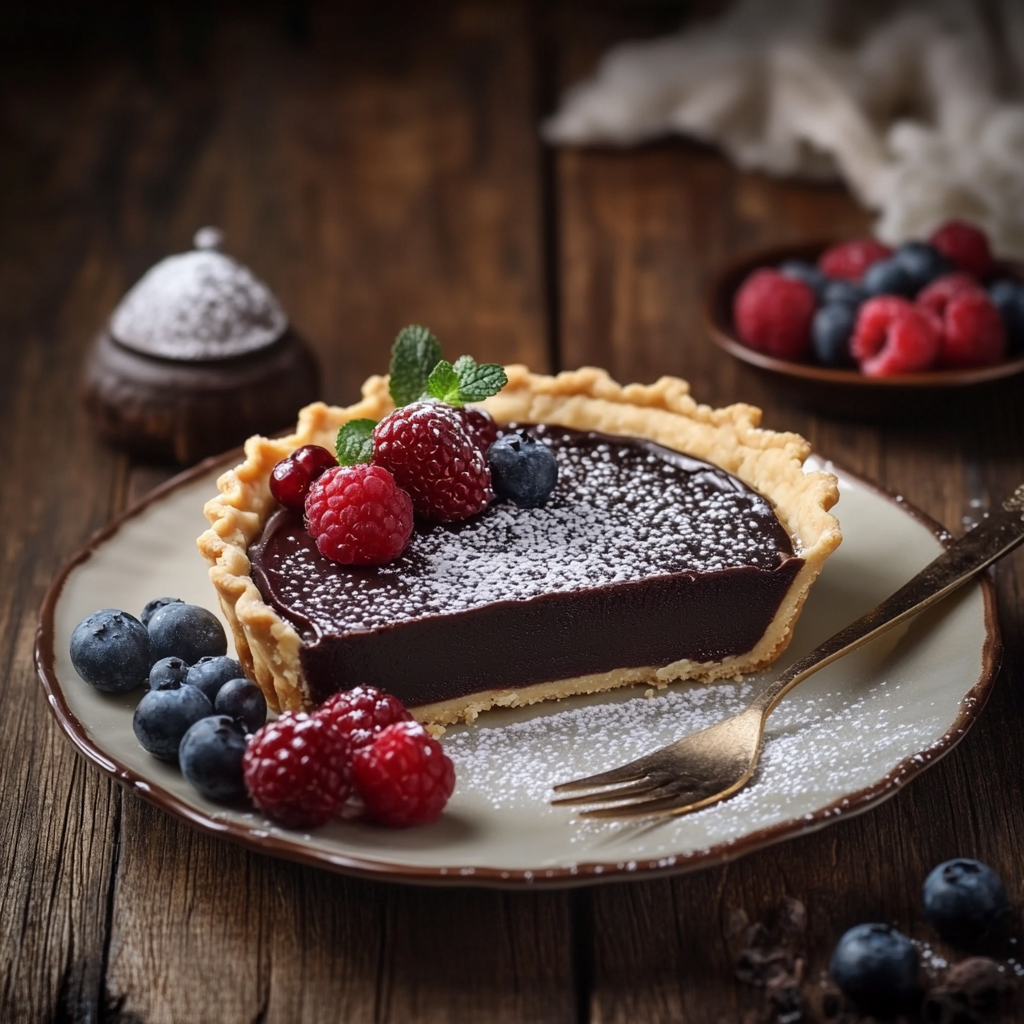 Schokoladentarte Rezept: Einfaches und leckeres Dessert
