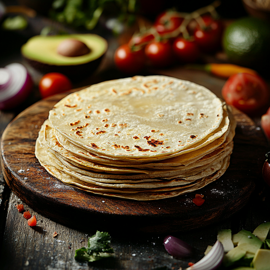 Einfaches und Authentisches Mexikanisches Tortilla Rezept