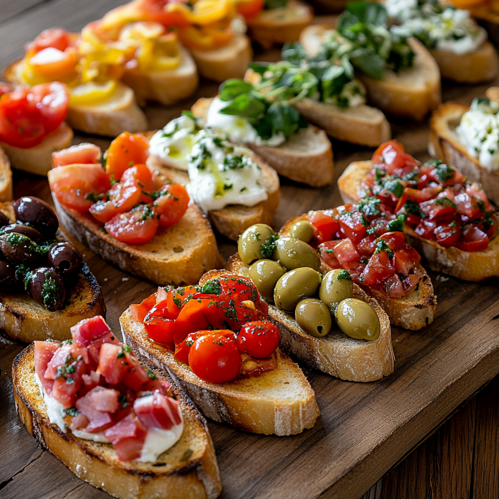 Vielfältige Bruschetta Rezepte für jeden Anlass