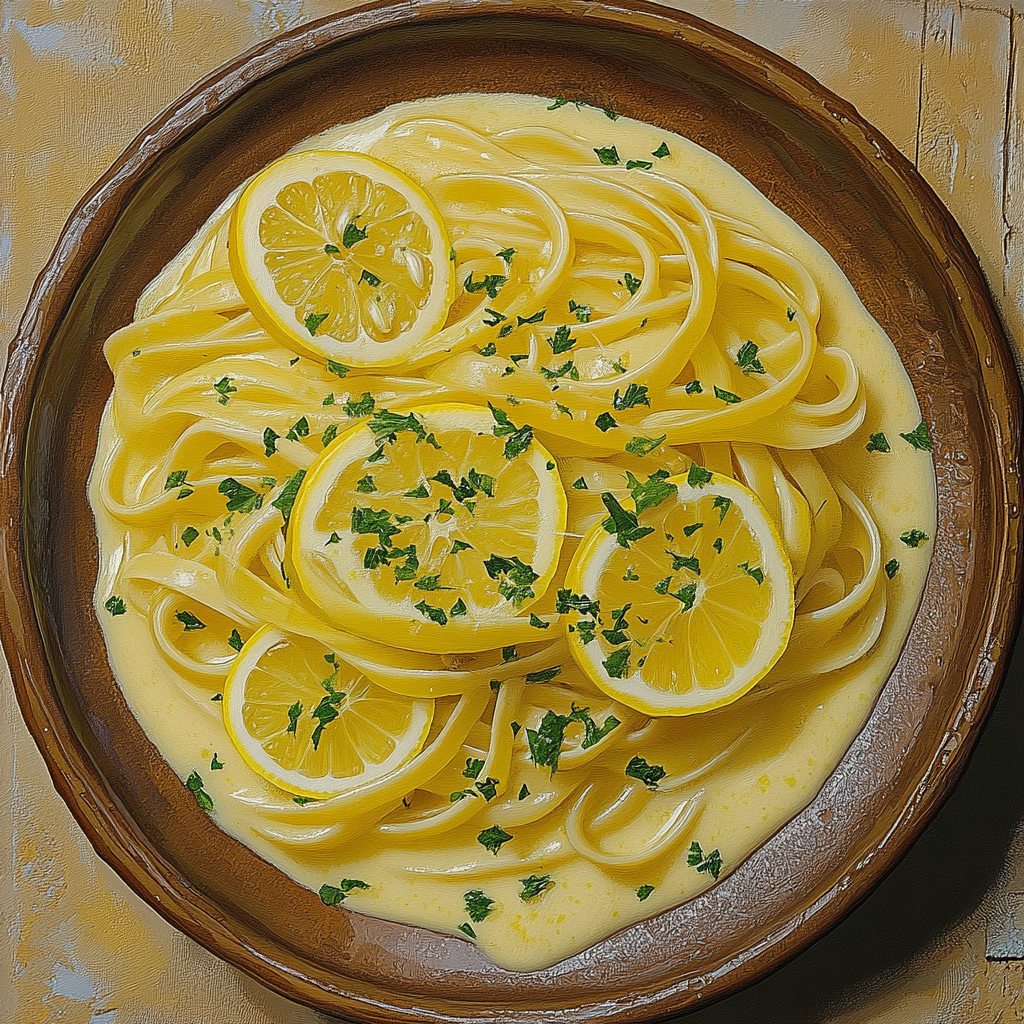 Schnelles und Einfaches Zitronen Pasta Rezept