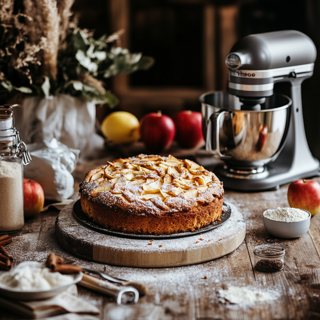 Schnelles Apfelkuchen Rezept im Thermomix