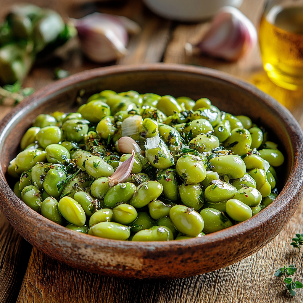 Italienisches Rezept für Breite Bohnen: Einfach und Lecker