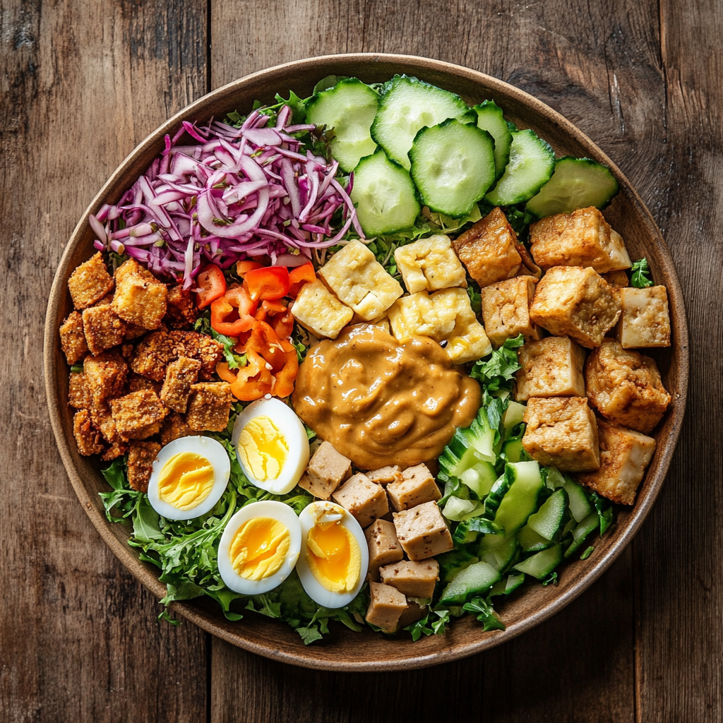 Leckeres Gado Gado Rezept – Einfach und Schnell Zubereitet