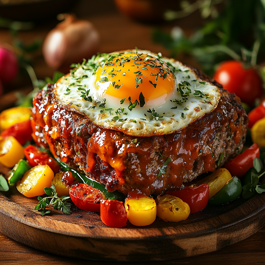 Leckeres Hackbraten Rezept mit Ei – Einfach Zubereitet