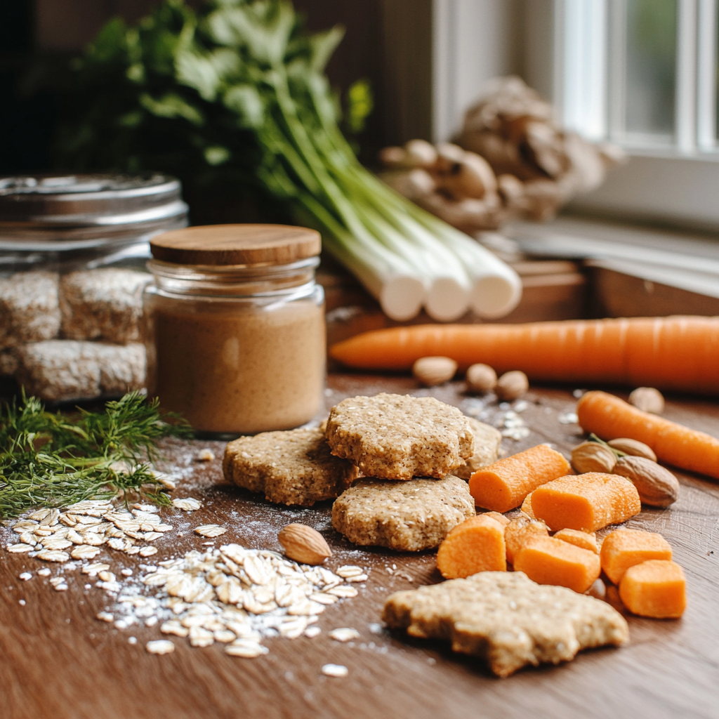 Leckeres Rezept für getreidefreie Hundekekse