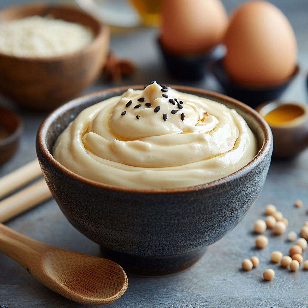 Einfaches Rezept für authentische japanische Mayonnaise