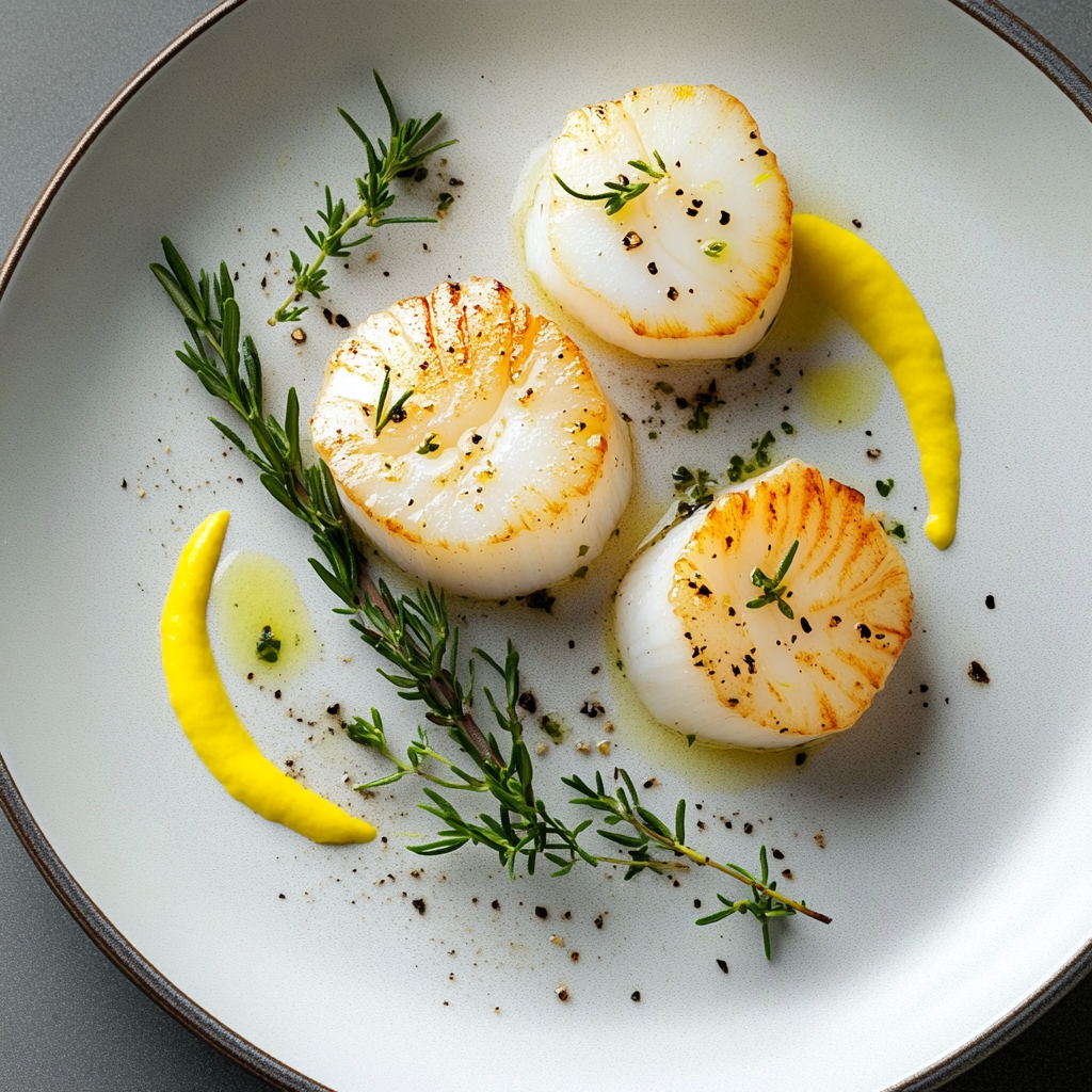 Einfaches und leckeres Kammmuschel Rezept