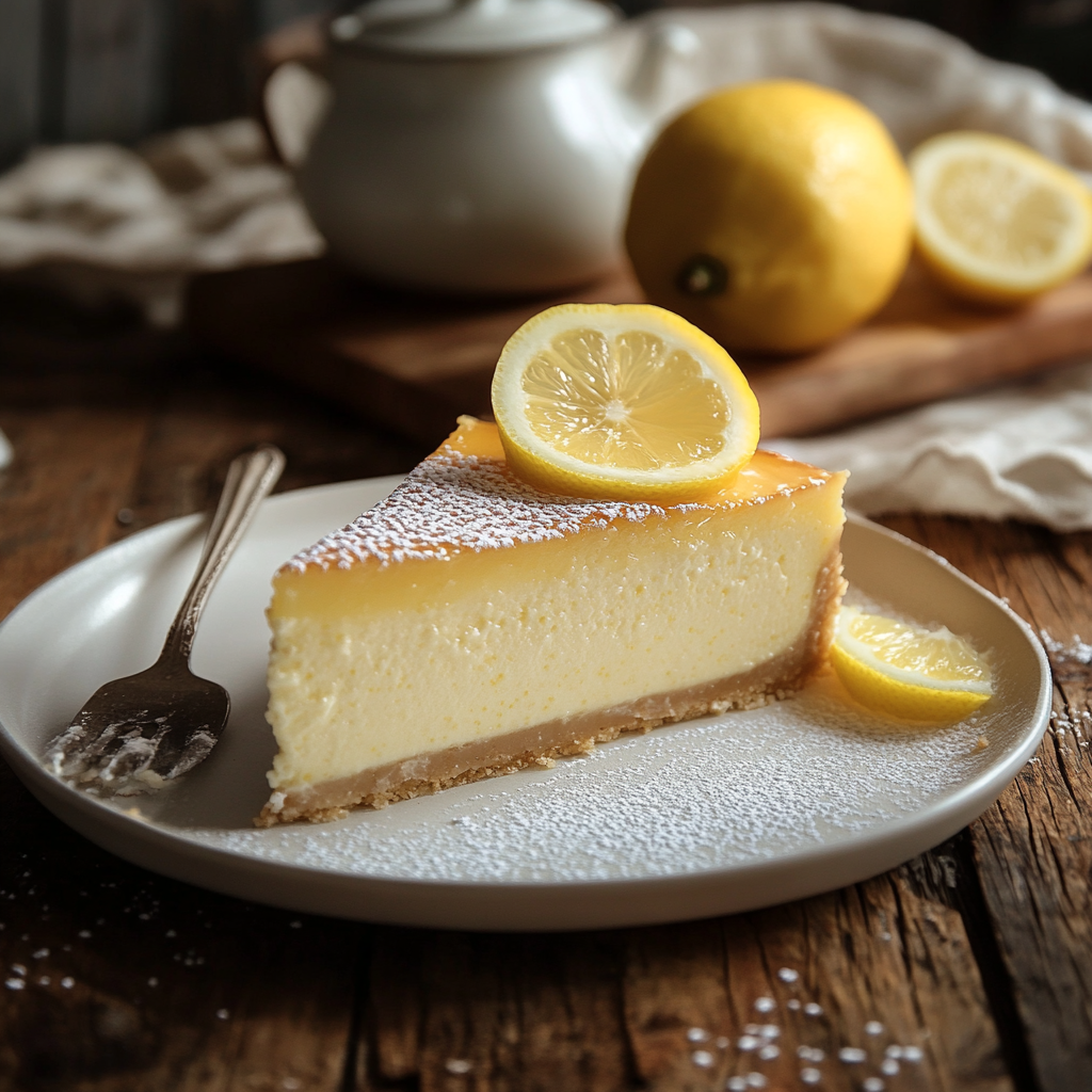 Zitronenkäsekuchen Rezept – Einfach und Lecker zubereitet