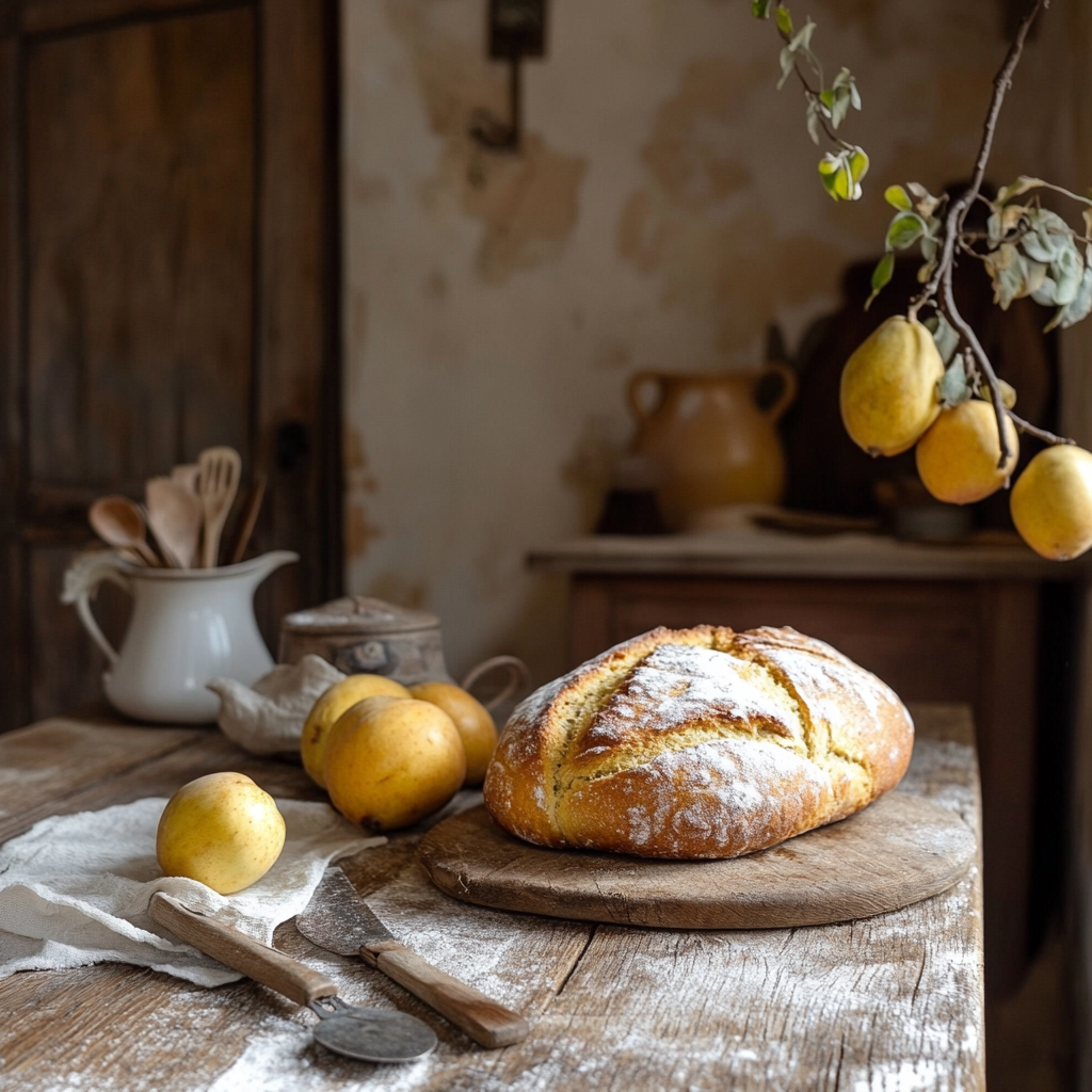 Traditionelles und einfaches Omas Rezept für Quittenbrot