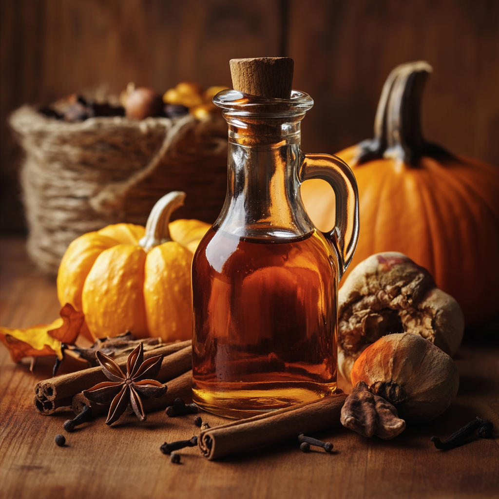 Einfaches Pumpkin Spice Sirup Rezept zum Selbermachen