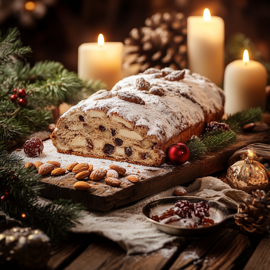 Authentisches Dresdner Stollen Rezept für perfekten Weihnachtsgenuss