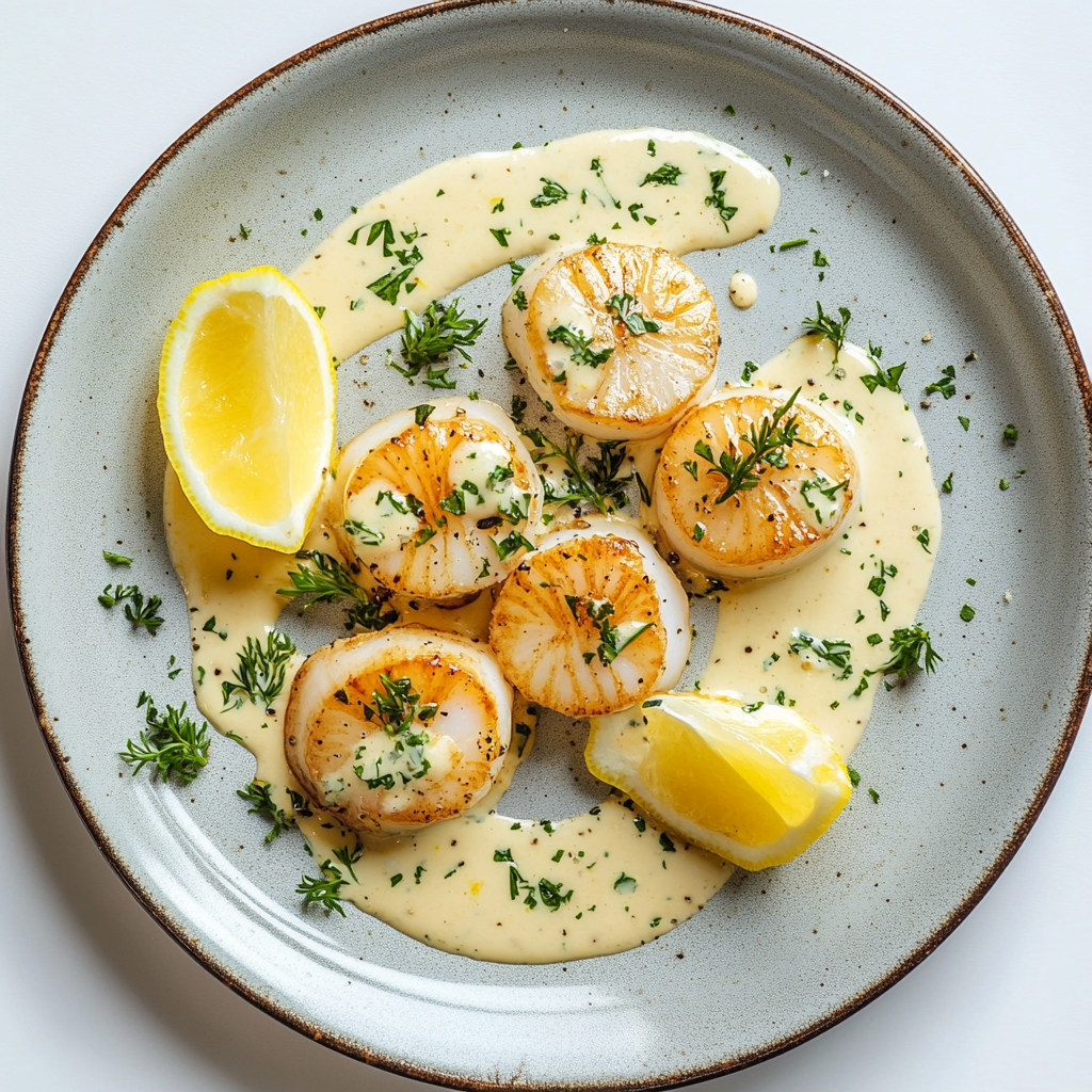 Leckeres Rezept für Jakobsmuscheln als Vorspeise